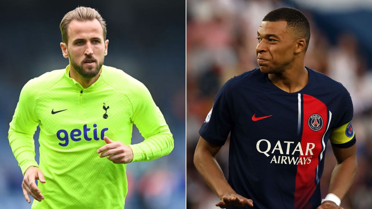 Harry Kane podría ser el reemplazante de Kylian Mbappé si se marcha al Real Madrid.