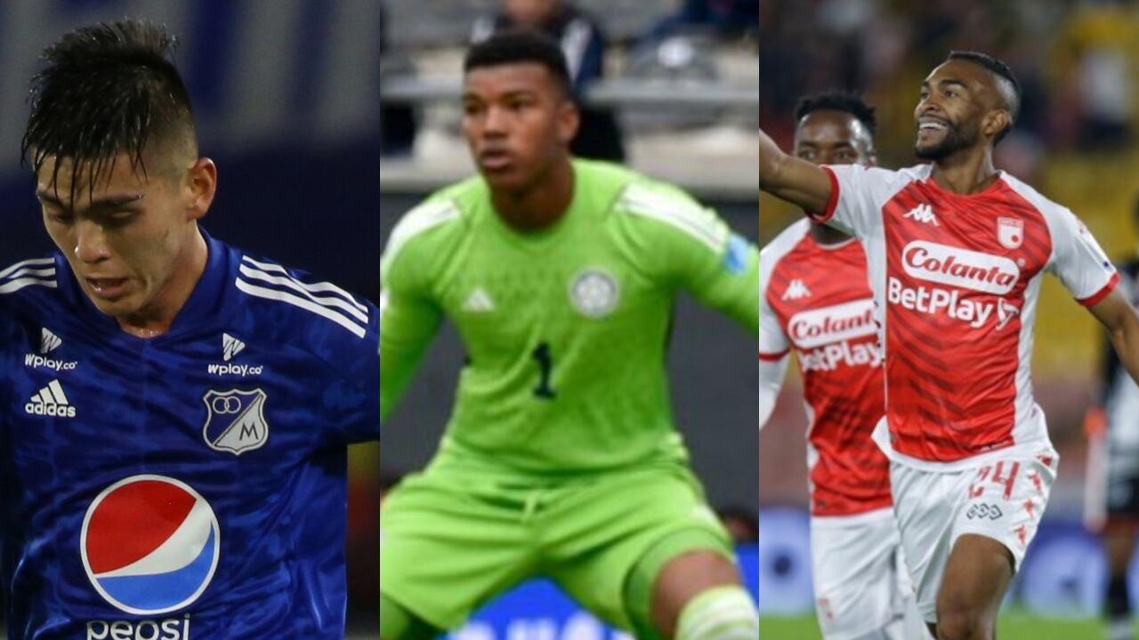 Daniel Ruiz de Millonarios, Luis Marquinez de Nacional y Jersson González de Santa Fe, recibieron llamado a la Selección Colombia Sub 23