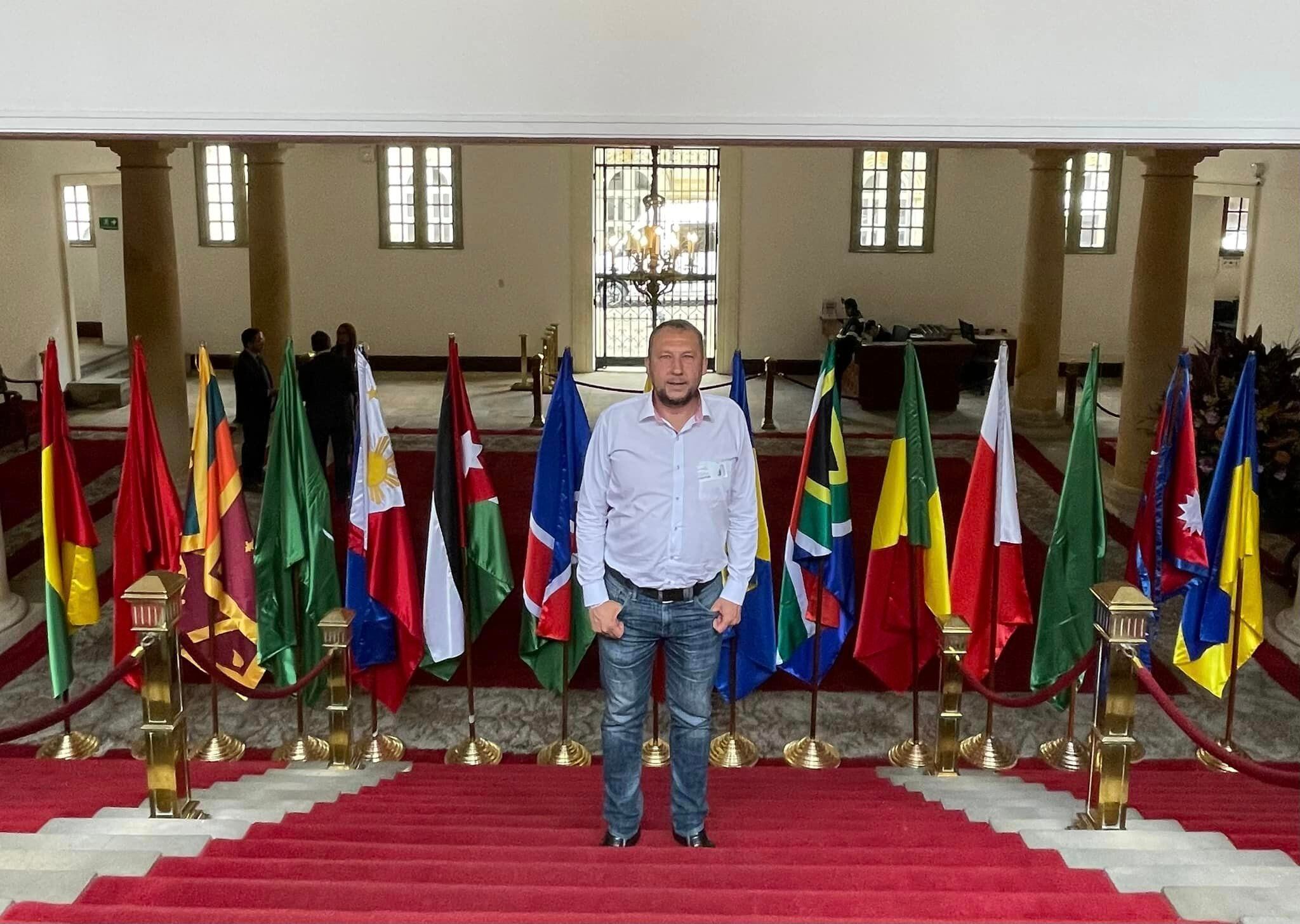 Mikhail Krasnov, alcalde de Tunja