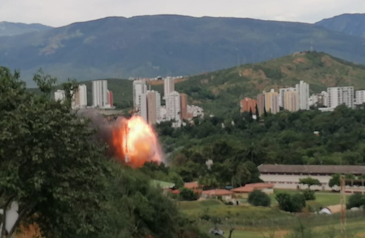 Carro bomba en Cúcuta.