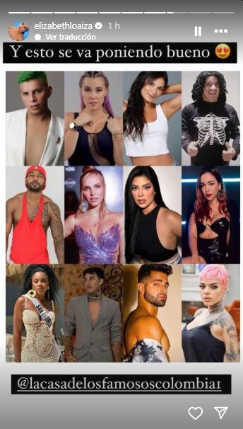 Elizabeth Loaiza publicó los que serían los participantes de La Casa de los Famosos 2
