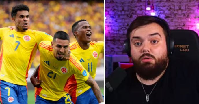 Ibai Llanos se la jugó por la Selección Colombia