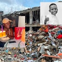 Rocío Salas y Mateo Valencia, víctimas del terremoto en Quibdó Chocó.