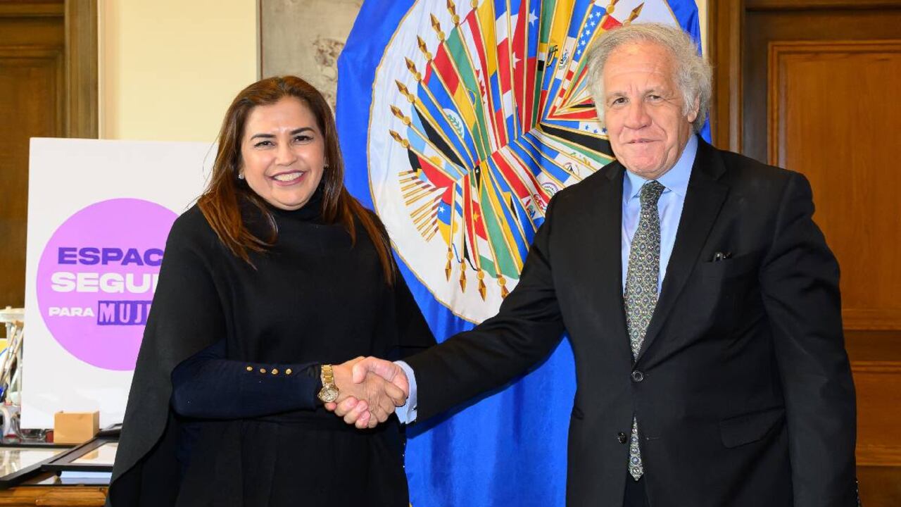 La gobernadora del Meta se reúne con el secretario Almagro en Washington