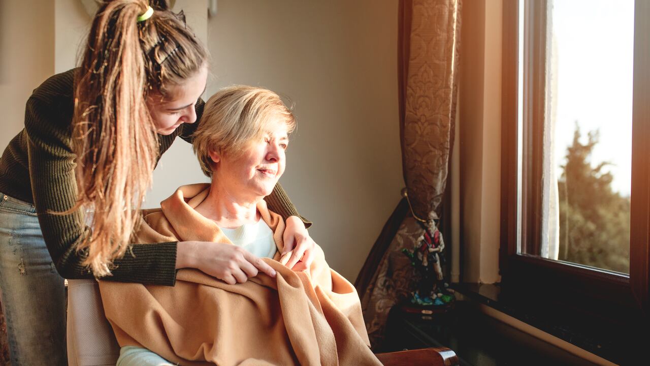 Elderly care old and young