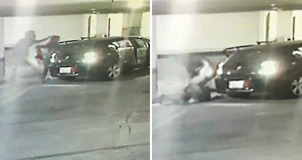 Santiago Molano intentó llevarse a su hijo. Cuando Andrea quiso recuperarlo, fue agredida en el parqueadero. 