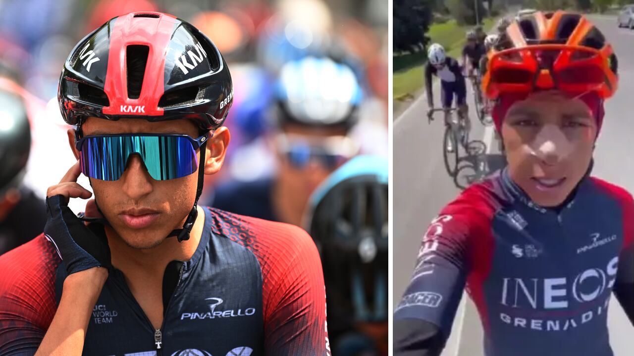 Egan Bernal continúa entrenando en Colombia, a la espera de hacer oficial su calendario 2023