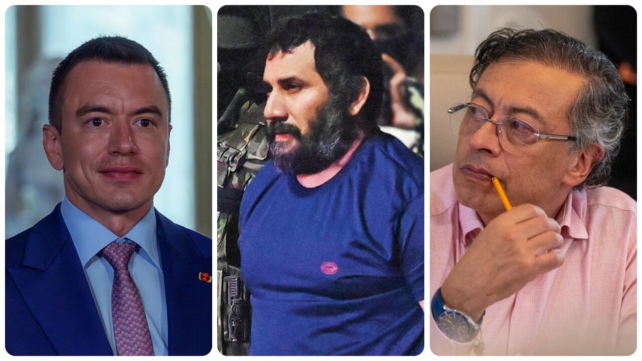 "Nosotros seguiremos limpiando y levantando a Ecuador", dijo Noboa.