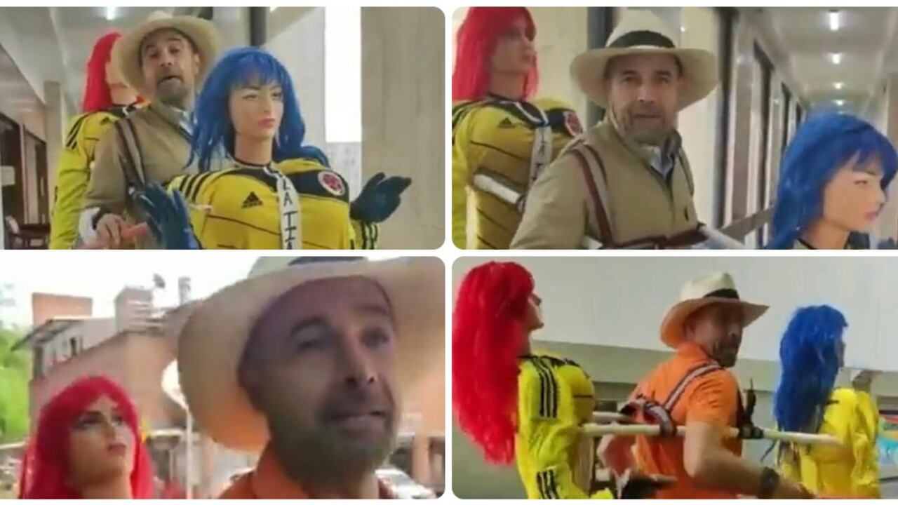 El senador Andrés Guerra y sus 'tías' Inflación y Recesión.