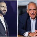 El presidente de El Salvador, Nayib Bukele, y el expresidente de Colombia Ernesto Samper.