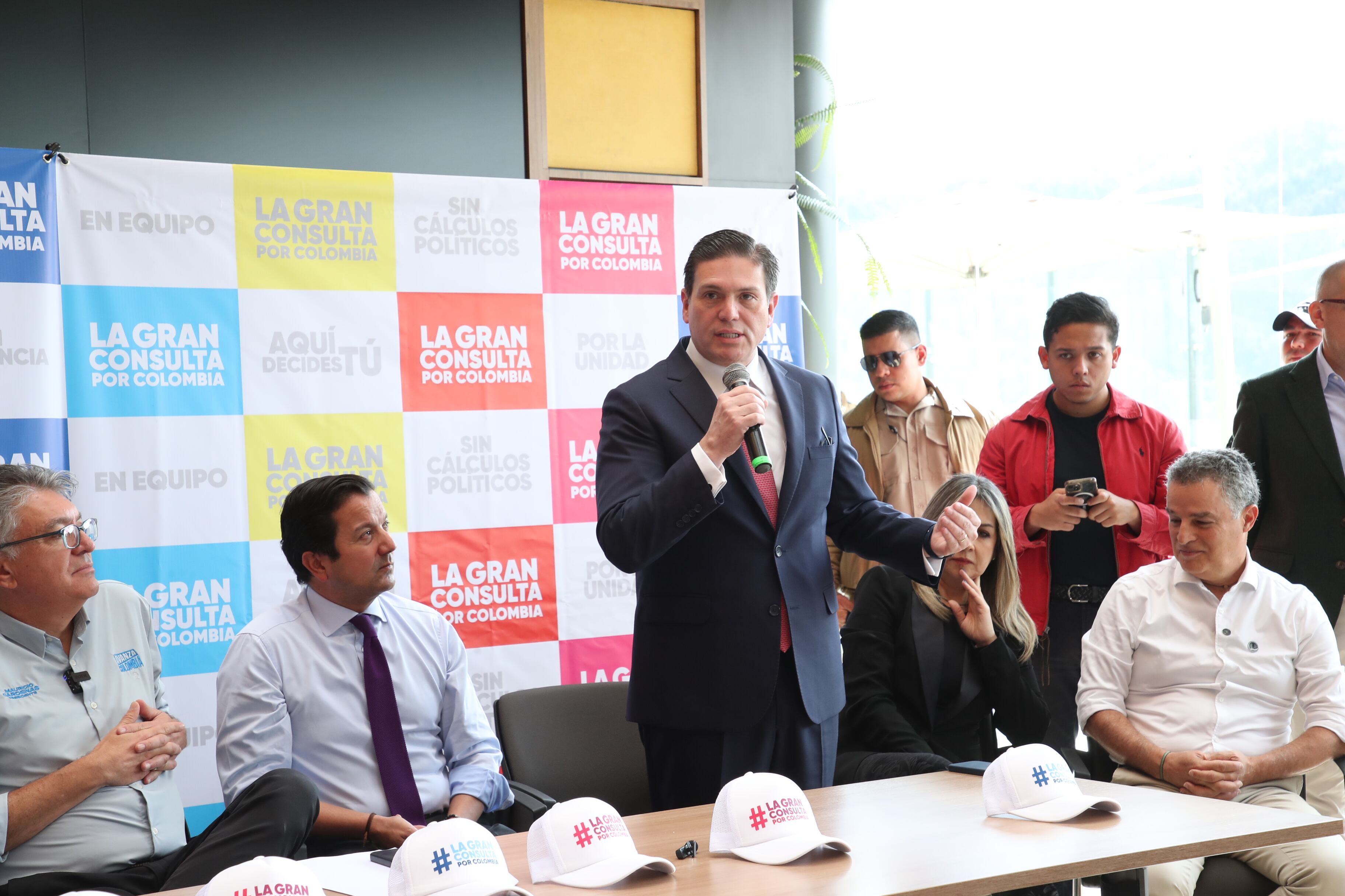 La Gran Consulta, rueda de prensa.