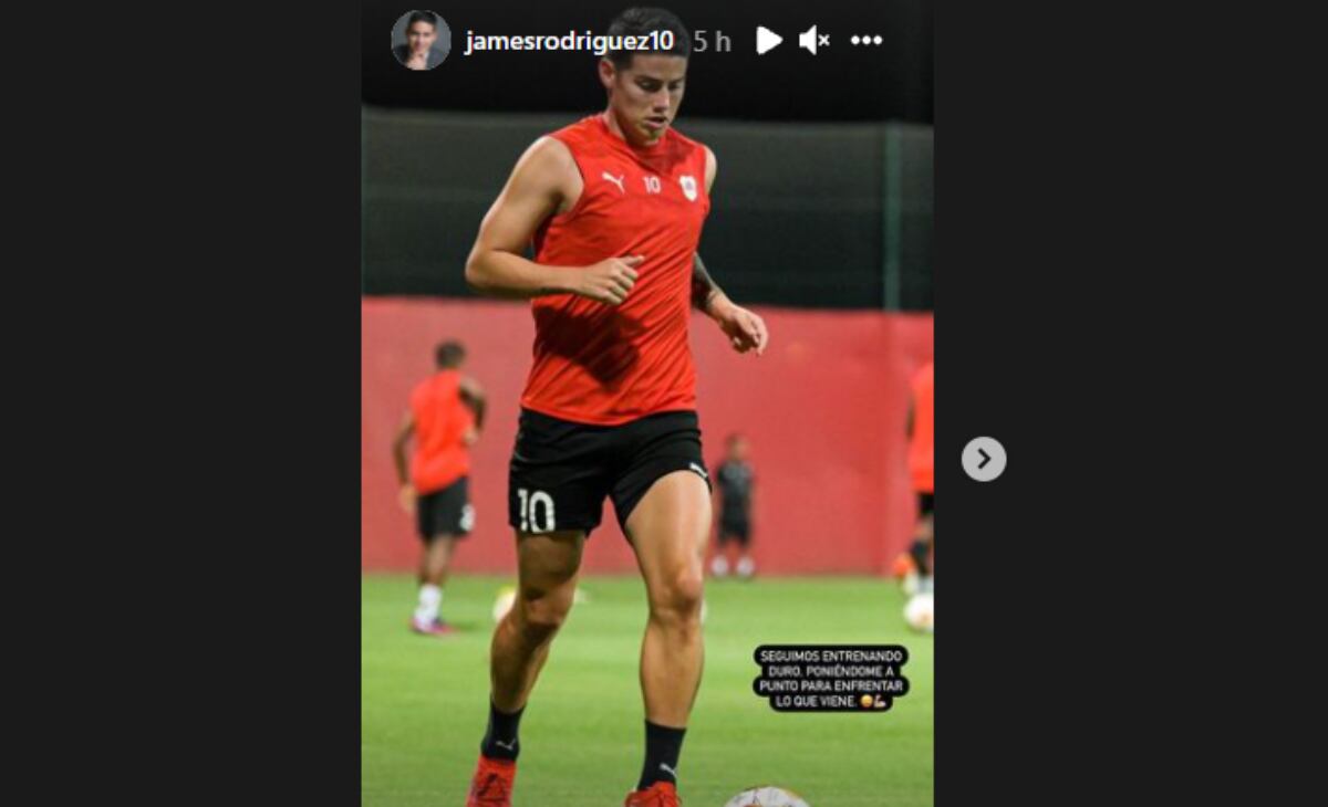 Instagram James Rodríguez