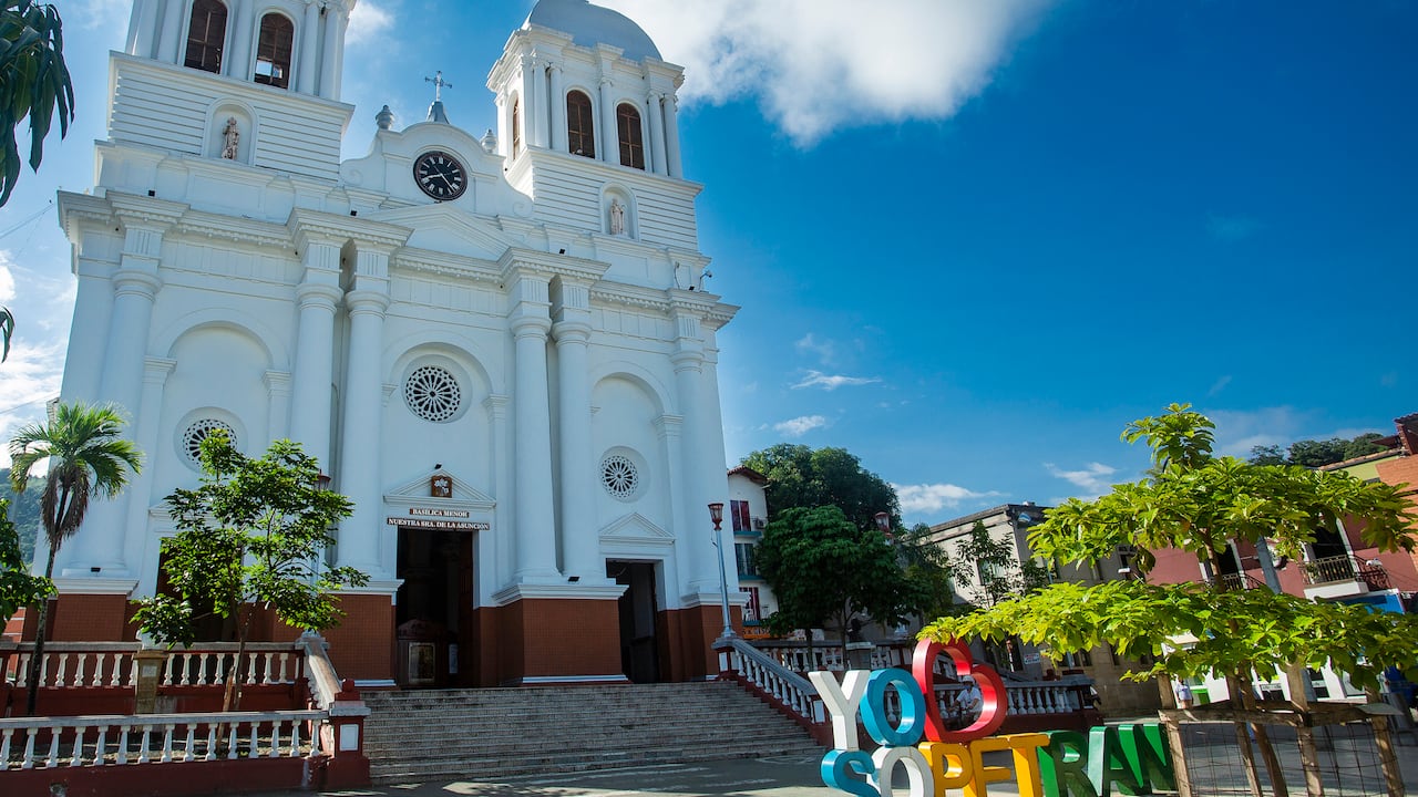 Sopetrán es uno de los pueblos tropicales de Antioquia.
