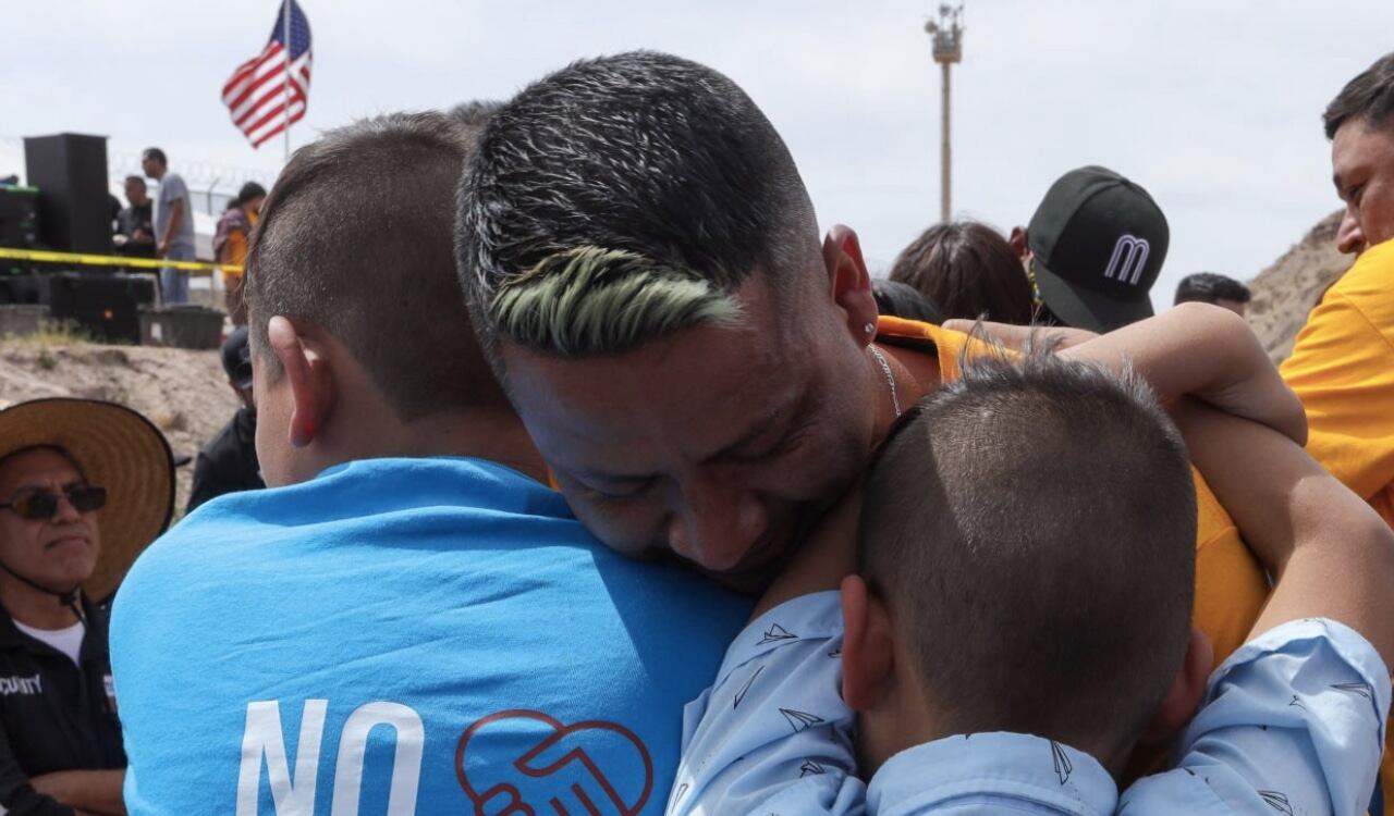 Los encuentros fueron emotivos entre familias que no se veían hace varios años