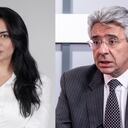 Alejandra Omaña y Enrique Gómez.