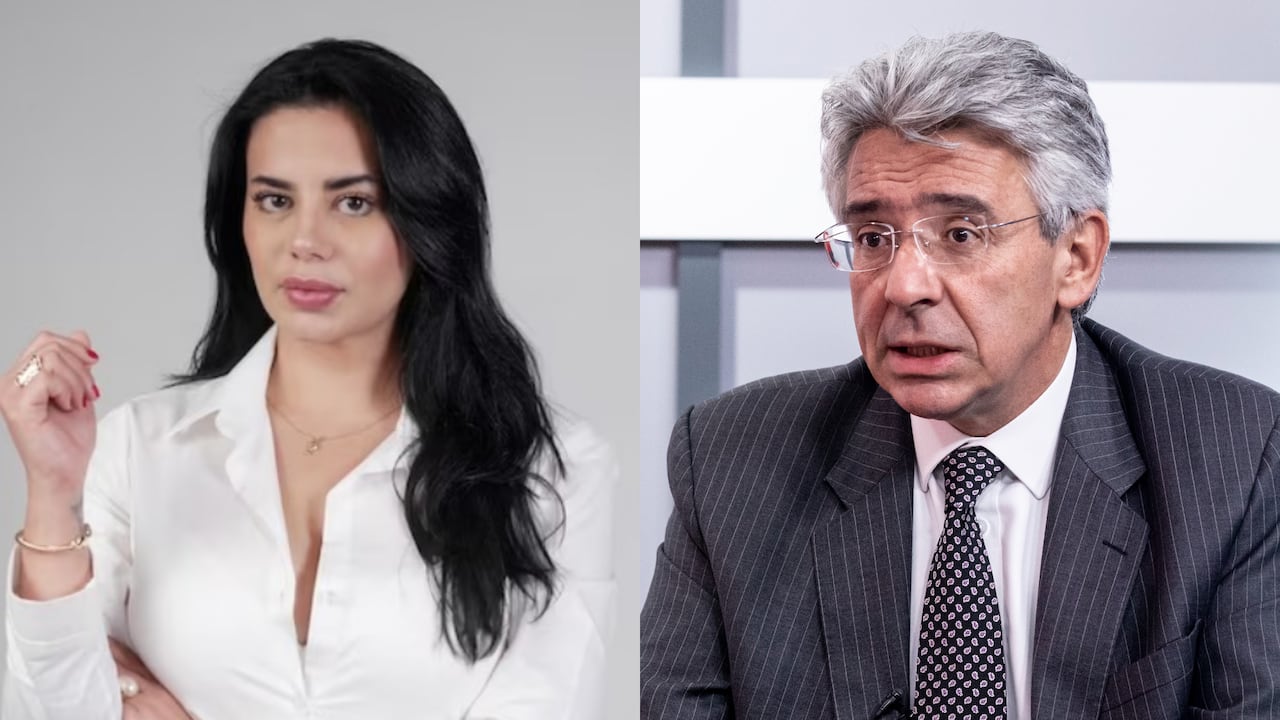 Alejandra Omaña y Enrique Gómez sostuvieron un cruce de mensajes en el Senado.