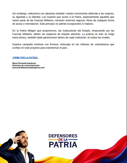 Aceptación de la salida de Zapateiro.