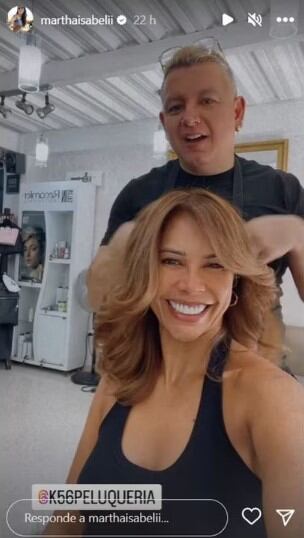 La actriz sorprendió con su nuevo color de cabello