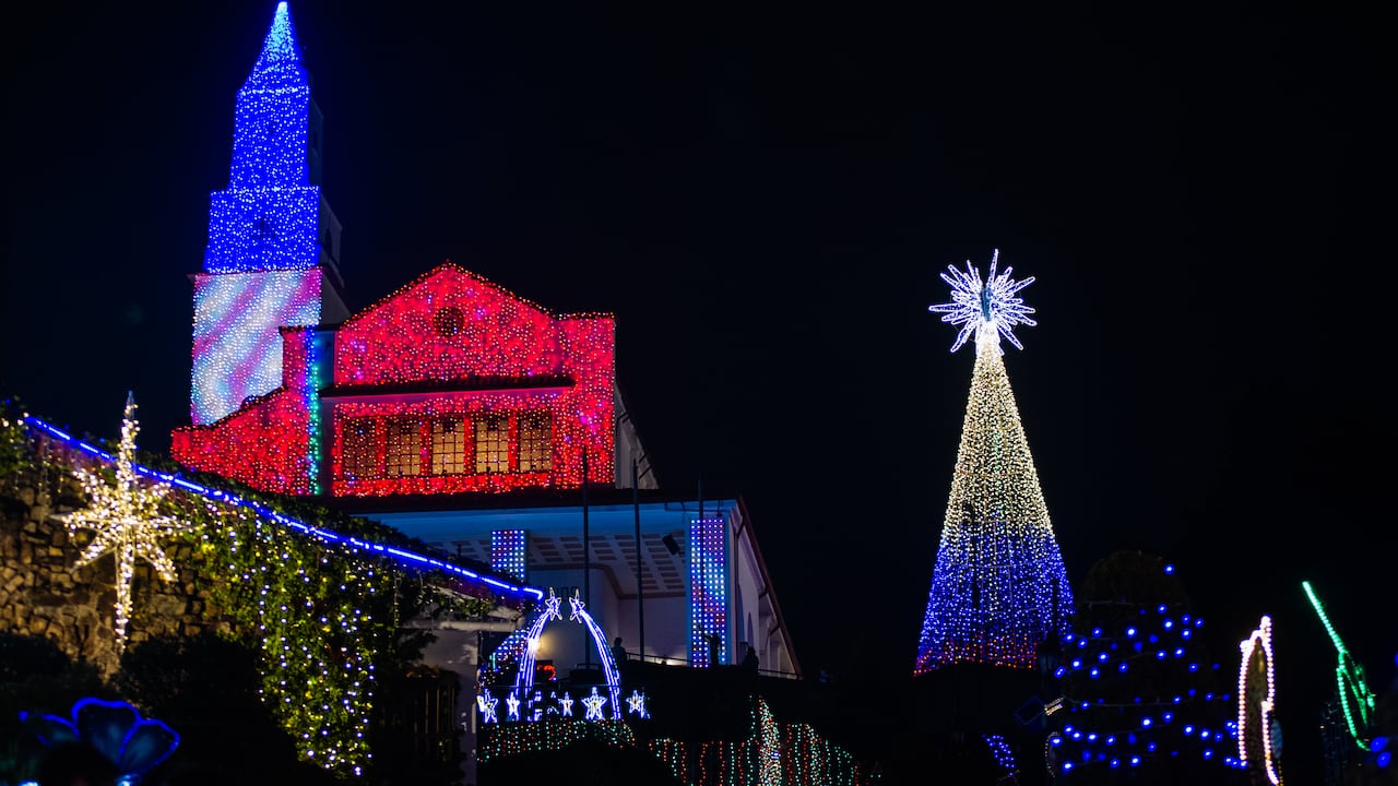 Monserrate alumbrado navideño