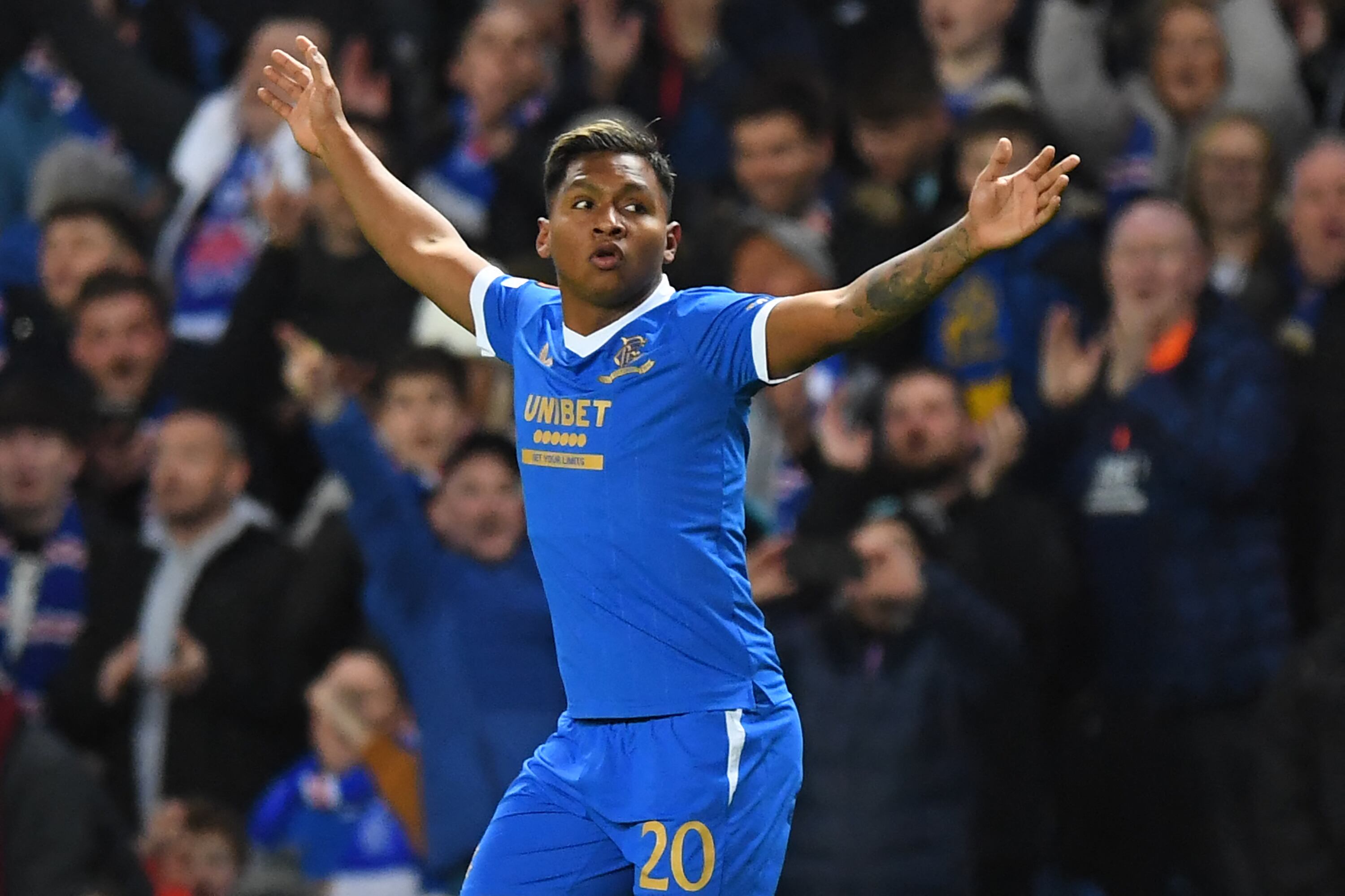 Alfredo Morelos llegó a 32 tantos en la competencia