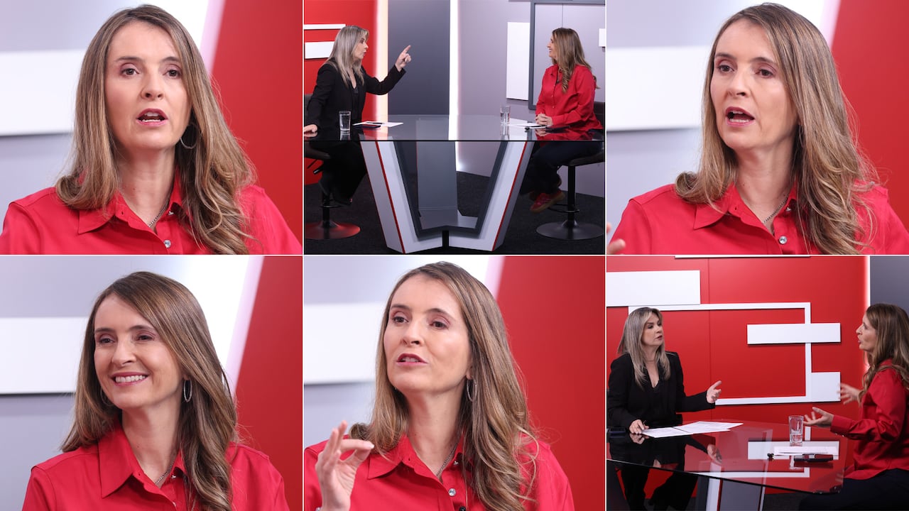 Paloma Valencia en entrevista con Vicky Dávila.
