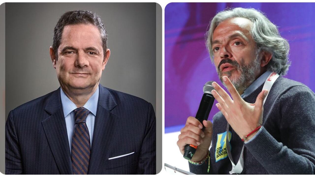 Germán Vargas Lleras y Juan Daniel Oviedo.