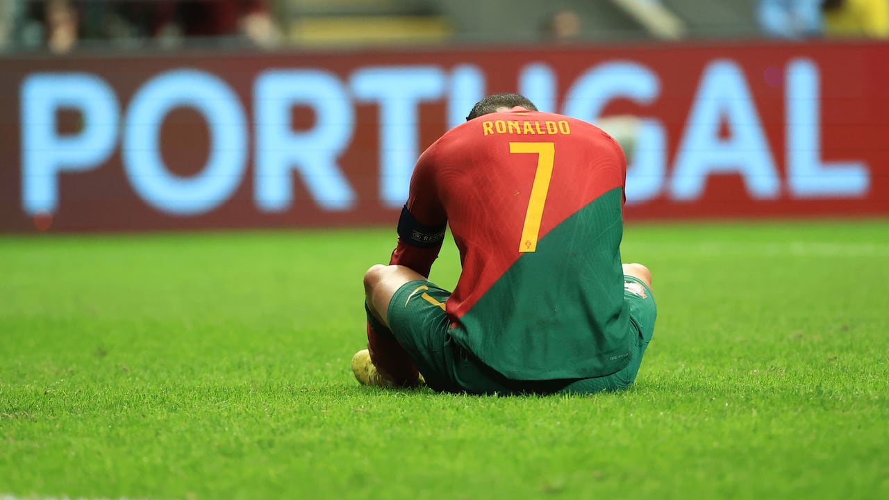 Cristiano se lamenta tras la eliminación de Portugal de la Nations League