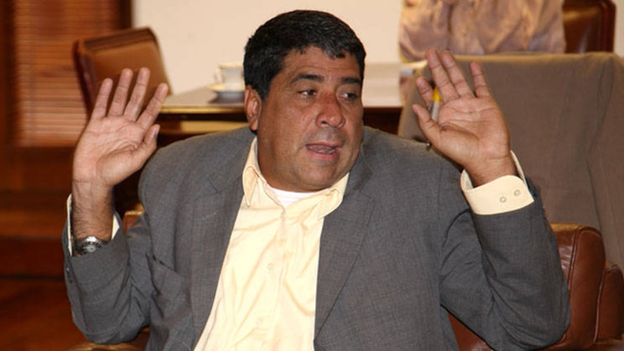 Pedro Aguilar, director de la Asociacion Colombiana de Camioneros ACC también fue capturado.