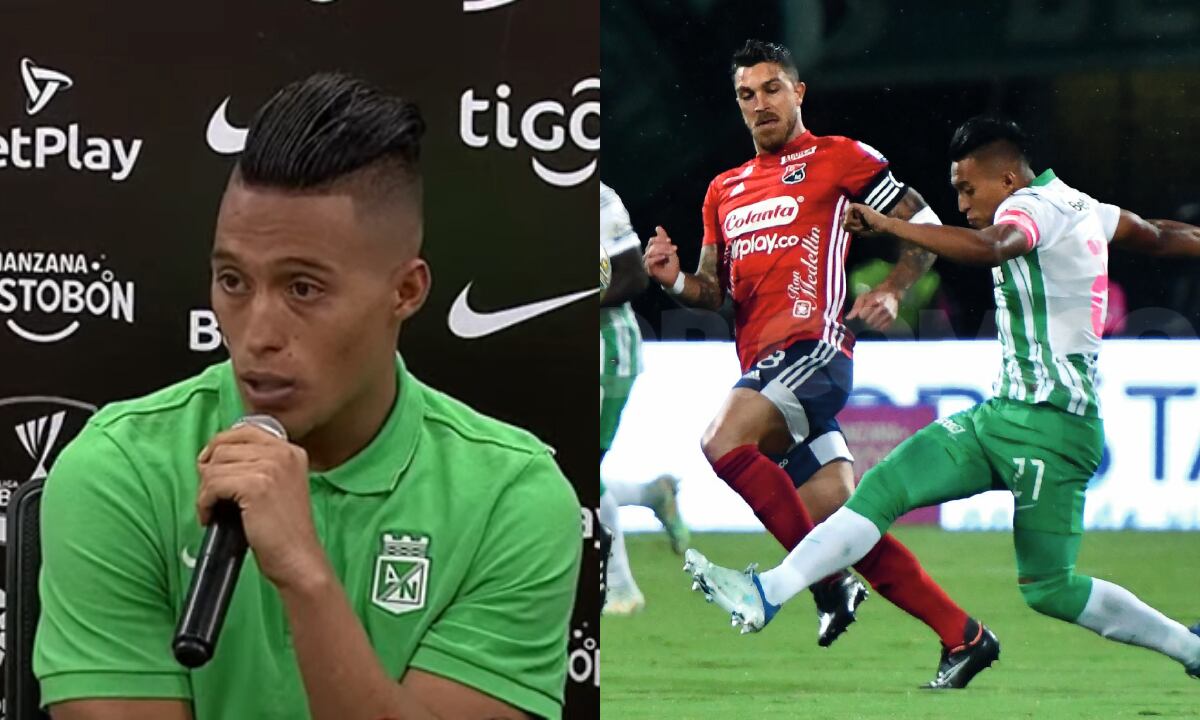 Sebastián Gómez, Atlético Nacional. Foto: Captura de pantalla YouTube Dimayor//Dimayor