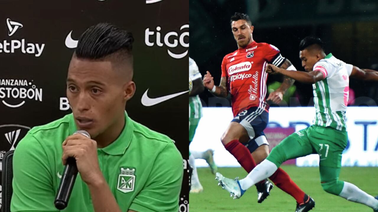 Sebastián Gómez, Atlético Nacional. Foto: Captura de pantalla YouTube Dimayor//Dimayor
