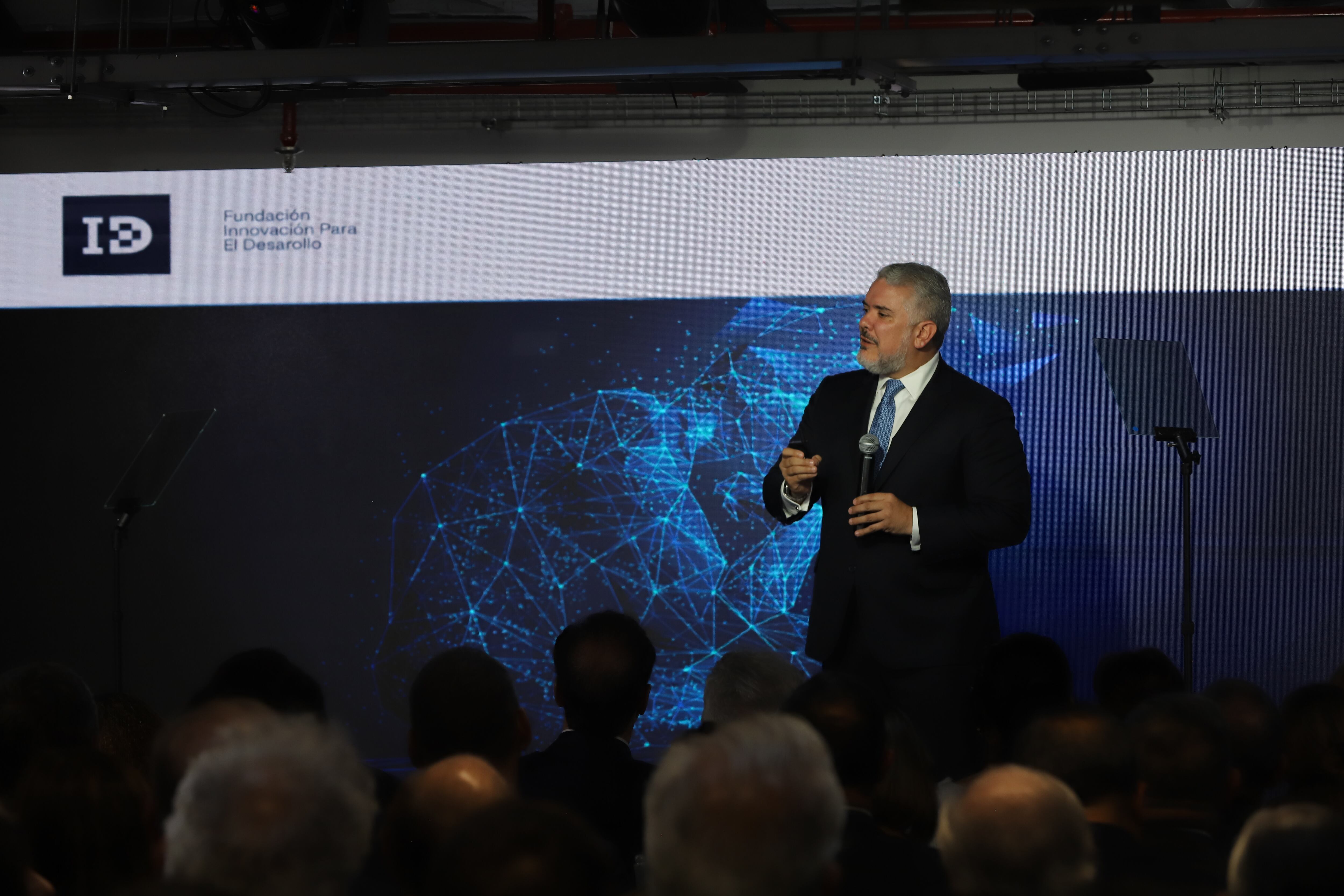 Ex presidente Iván Duque Márquez Lanzamiento Fundación para la Innovación para el Desarrollo