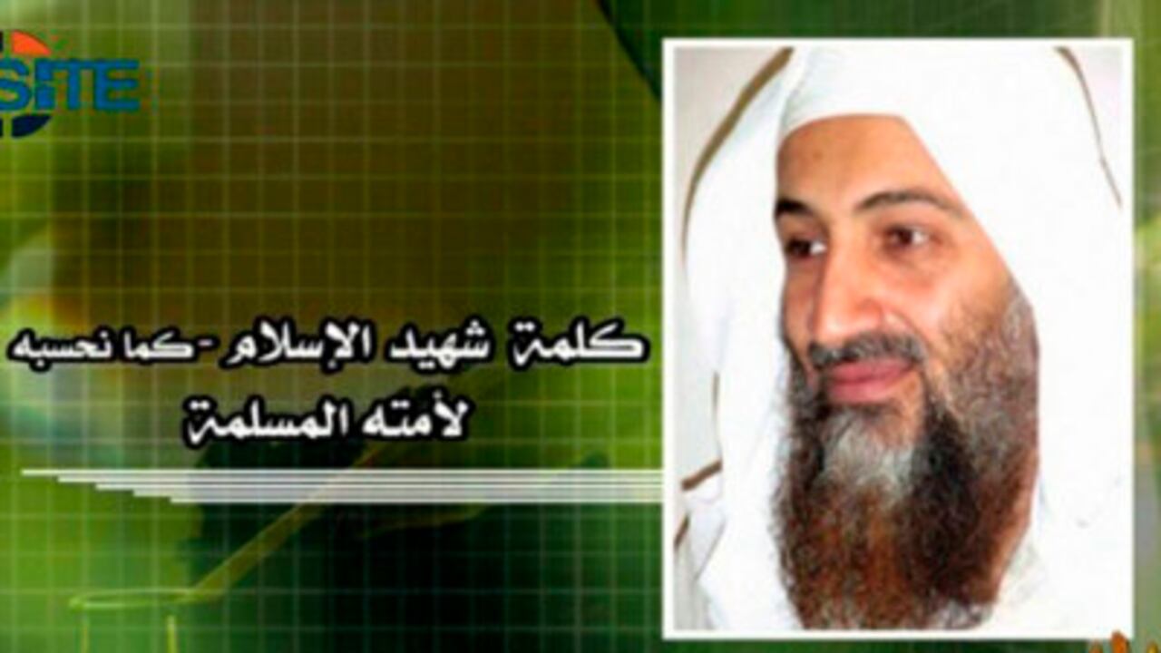Bin Laden murió el 2 de mayo tras una operación militar estadounidense en un complejo de Pakistán.