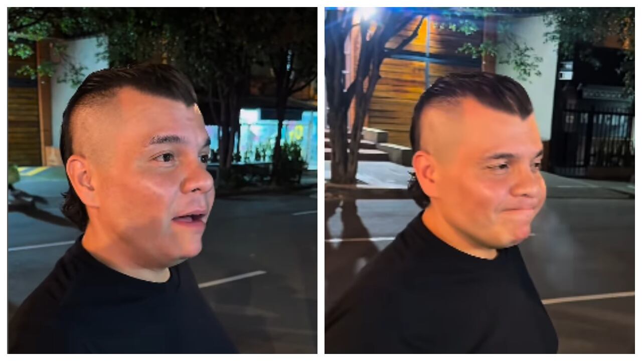 Alzate publicó un video donde un hombre se acerca a pedirle dinero y se sorprende con sus respuestas.