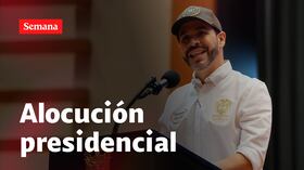 El presidente Abelardo De La Espriella se dirige a la Nación