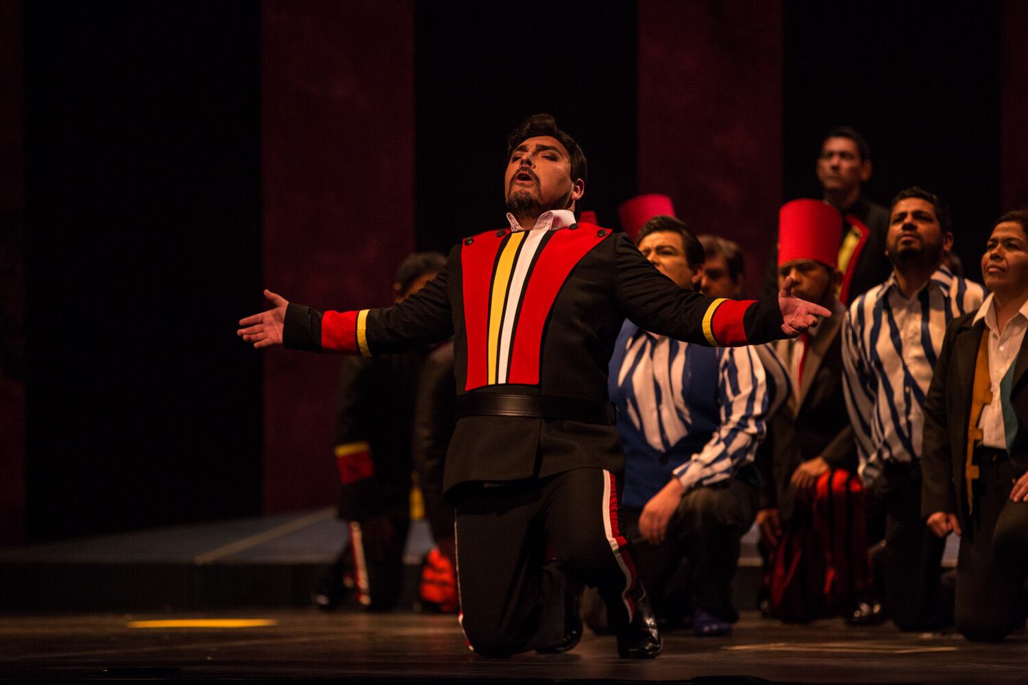 Imagen de la ópera Fausto, en la versión del Gran Teatro Nacional del Perú. Cortesía del Teatro Mayor Julio Mario Santo Domingo