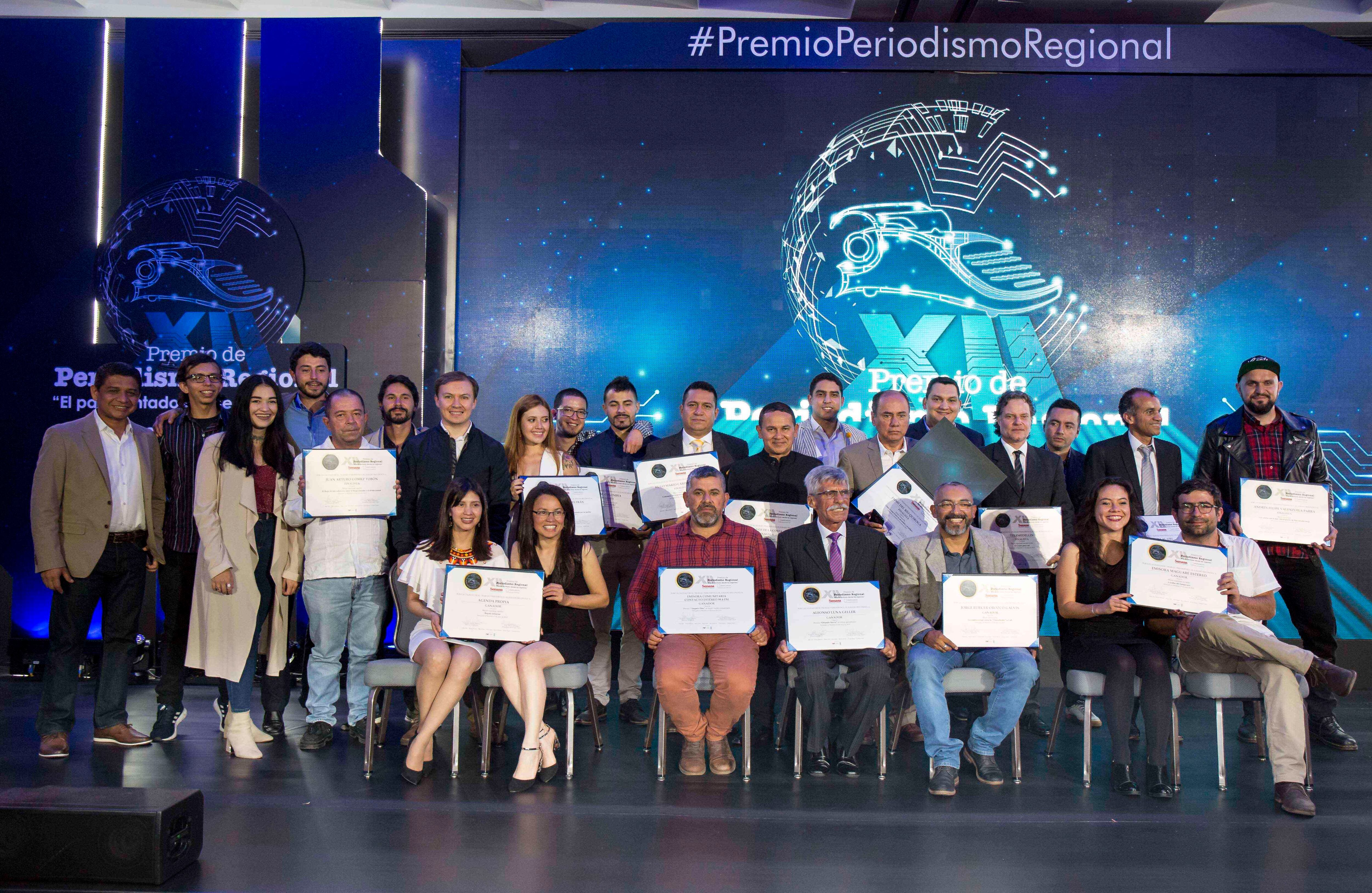 Finalistas del Premio de Periodismo Regional Semana - Grupo Argos: El país contado desde las regiones 2019