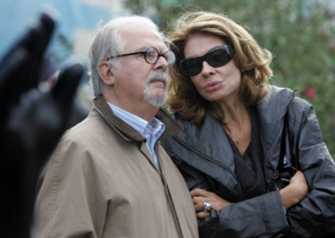 Fernando Botero y Sophia Vari