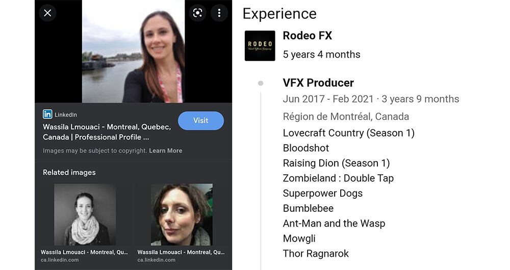 Las redes sociales de Wassila Lmouaci fueron borradas minutos después de que se descubriera que ella estaba detrás de la filtración del trailer de Spiderman: "No Way Home".