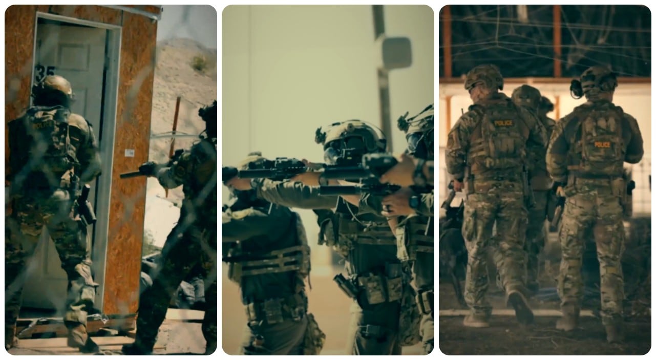 Las imágenes fueron publicadas en las redes sociales del DHS