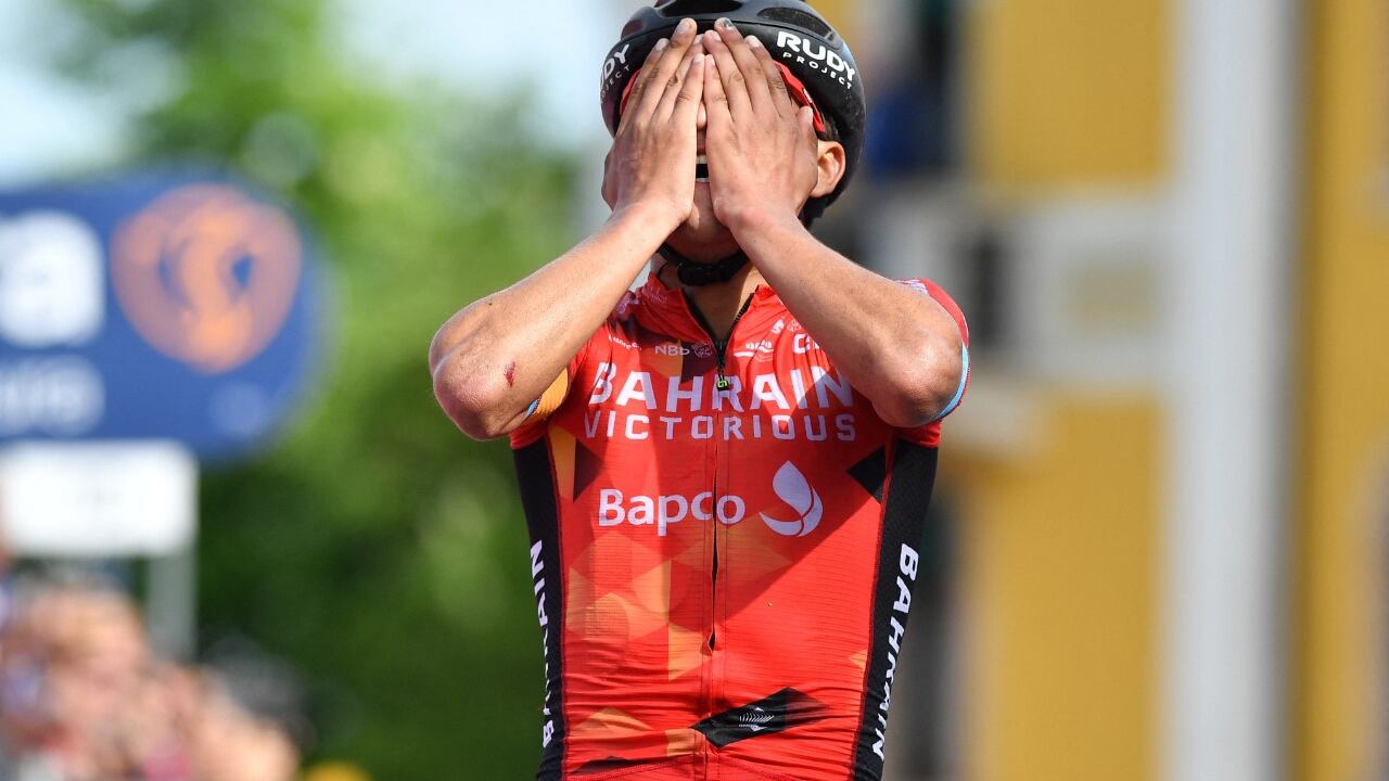 Santiago Buitrago se quedó con la etapa número 17 del Giro de Italia 2022.