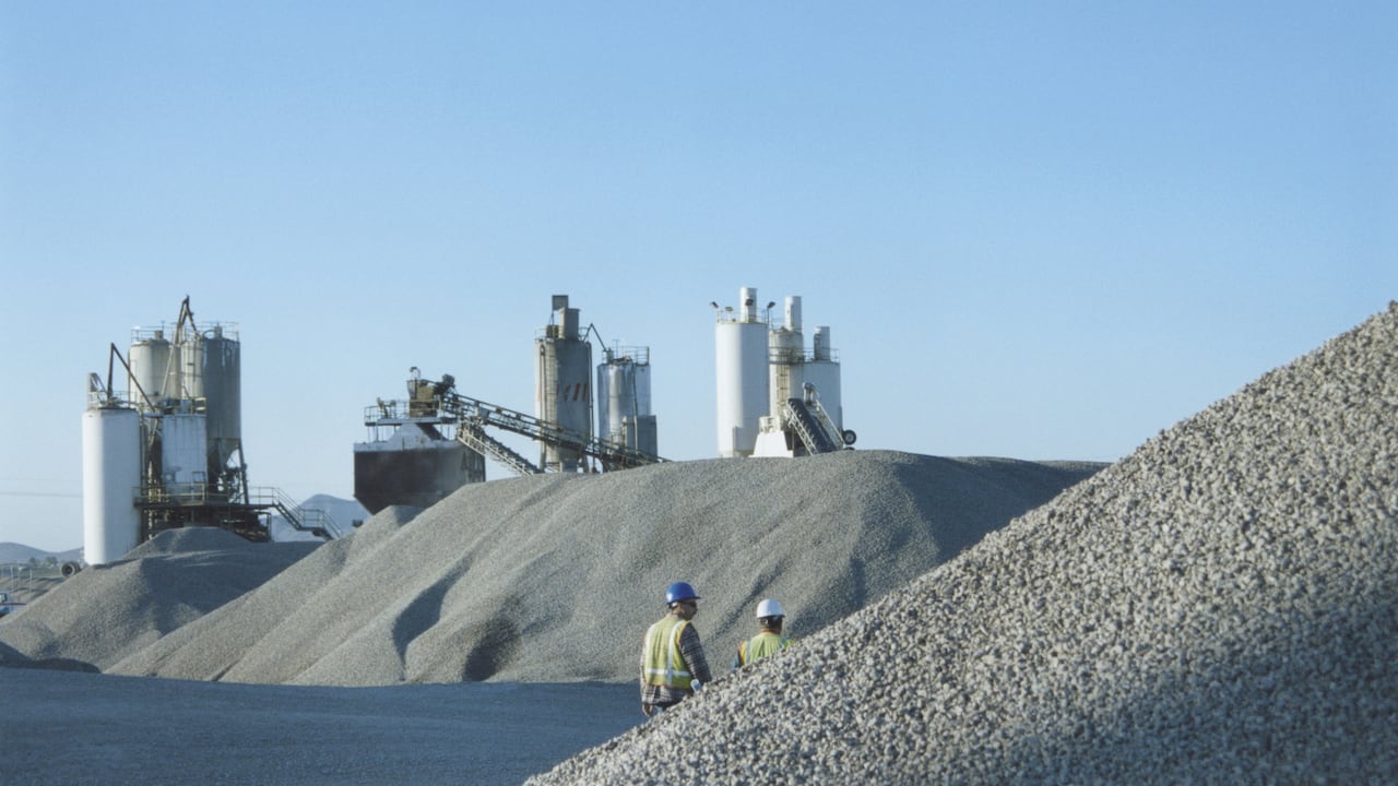 La producción de este insumo, esencial para la construcción, fue de 1,2 millones de toneladas en el noveno mes.