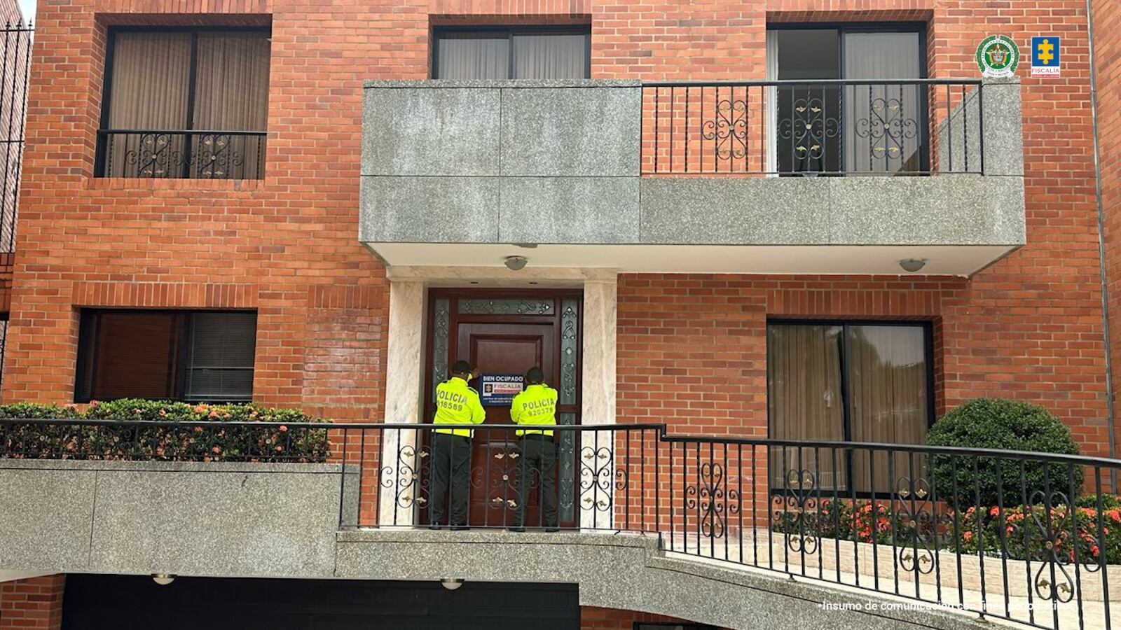 Los bienes avaluados en más de 10.250 millones de pesos, que pertenecerían a una red criminal señalada de tráfico de estupefacientes.