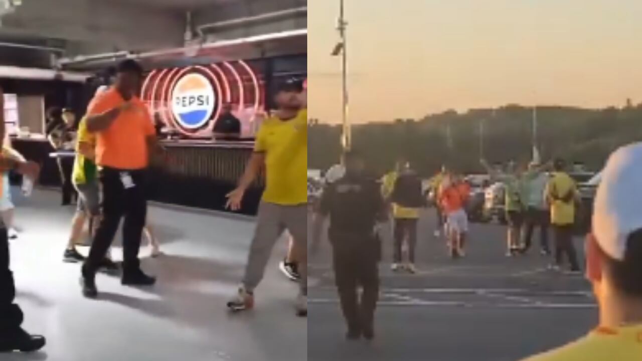 Se registraron riñas en el Commanders Field.