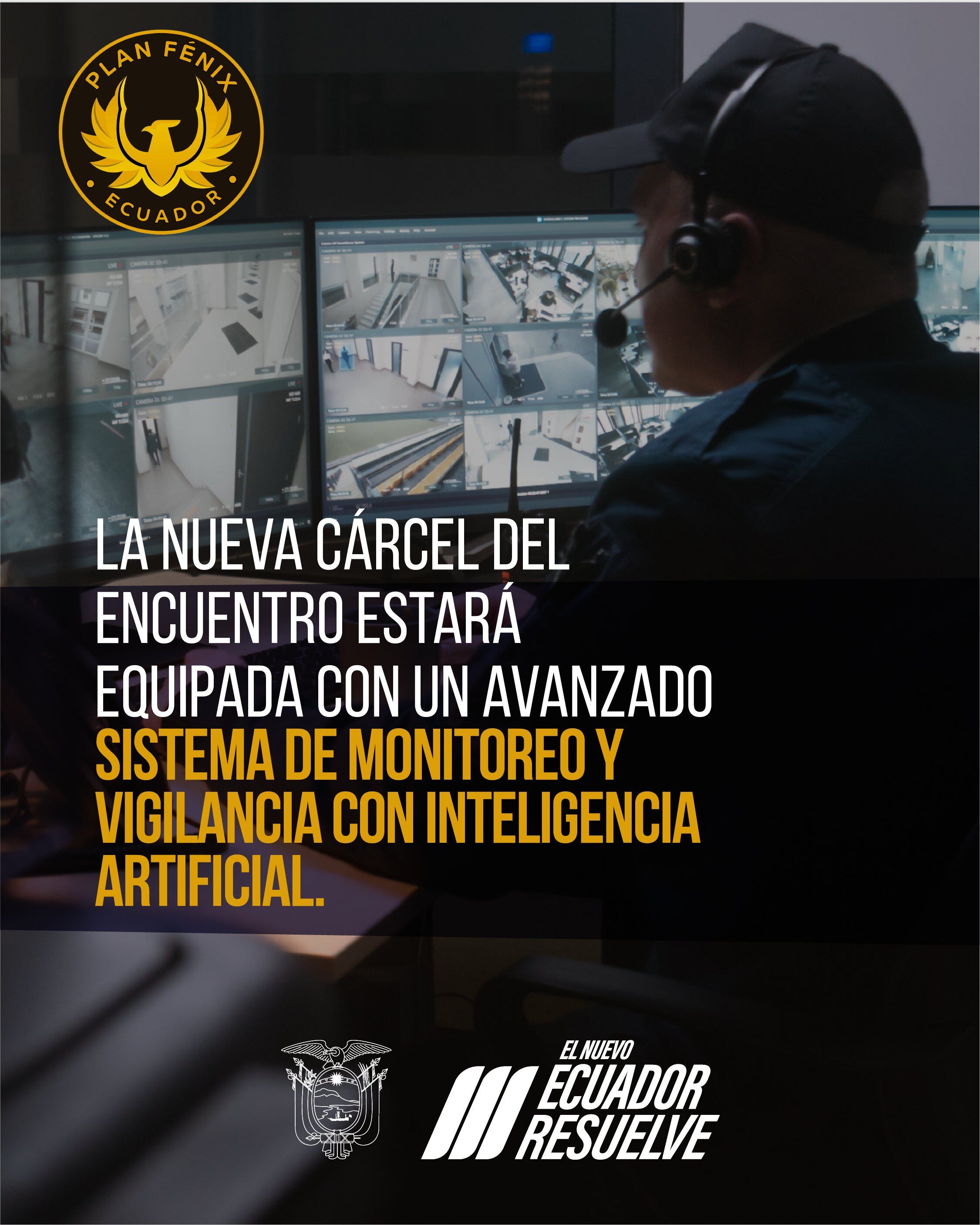 Según el gobierno, con esta cárcel el Nuevo Ecuador resuelve el problema del sistema carcelario que estuvo controlado por las mafias durante décadas