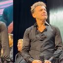 El cantante de baladas se despidió entre lágrimas del público chileno, después de ver la emoción de sus seguidores al verlo.