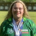 Juana Rueda Vargas, deportista colombiana en tiro.