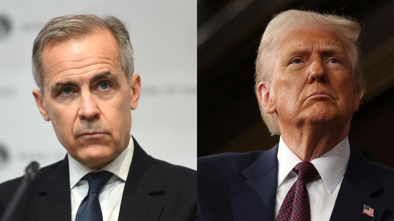 Mark Carney y Donald Trump