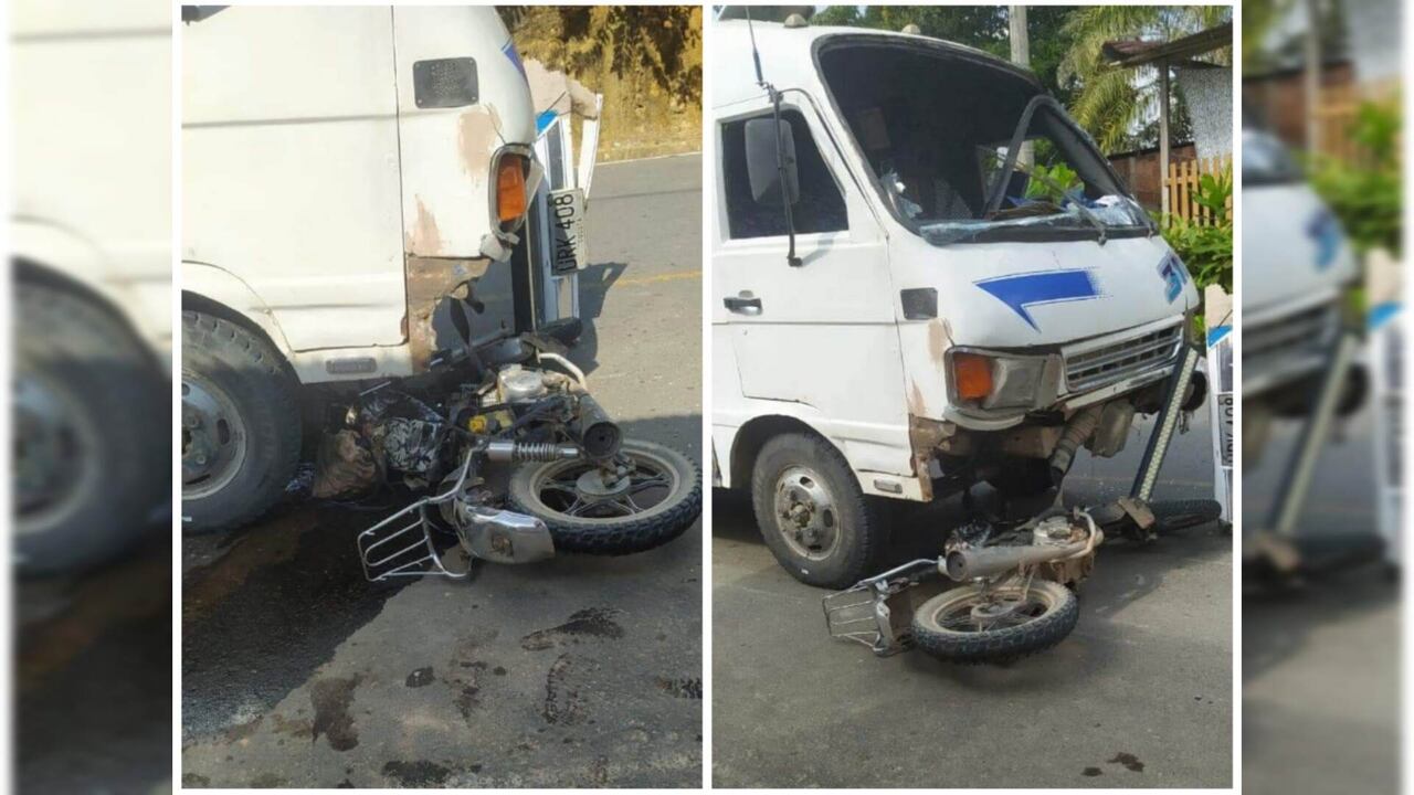 Las víctimas se movilizaban en una motocicleta.
