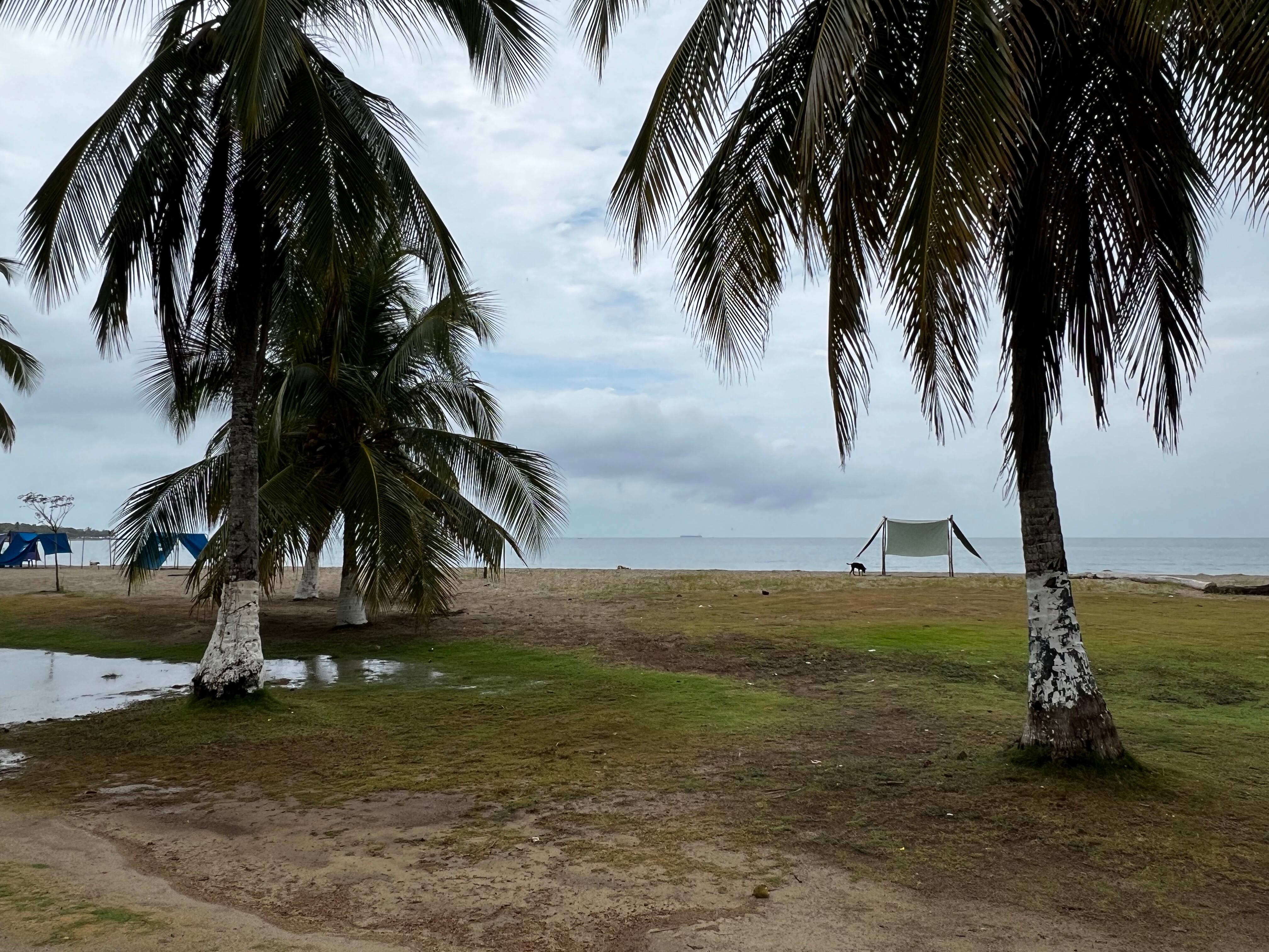 Las playas son poco concurridas. No hay vendedores ambulantes.