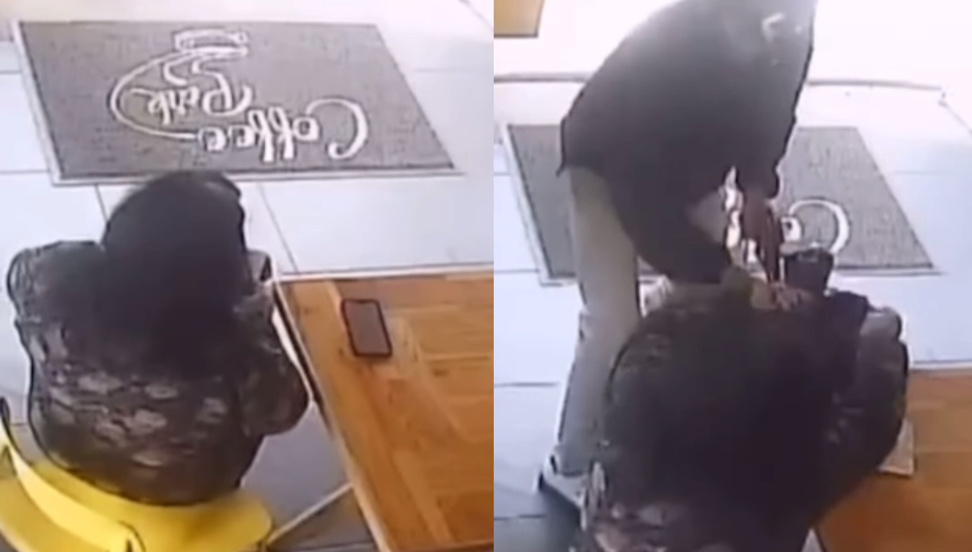 La mujer se aferró a su bolso, pero el delincuente consiguió quitárselo y escapar.